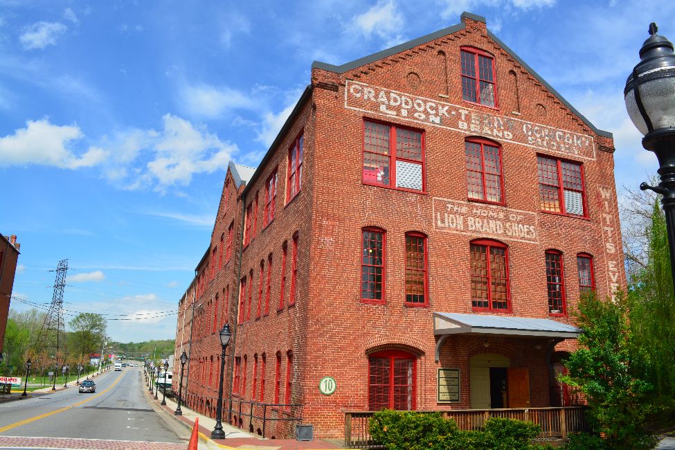 The Craddock-Terry Building Green furniture at Green Front
