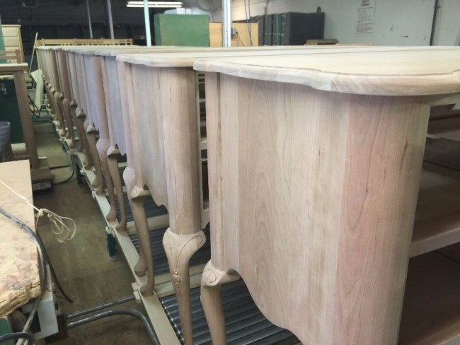 Dressers in progress