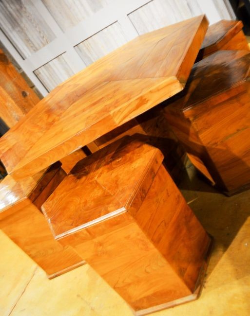 Vintage Table With Stools $1695