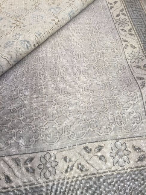 hand-knotted rug