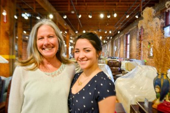 Green Front Sales Associates Cindy and Julie