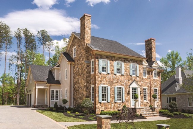 Perkinson House Outside View from Richmond Homearama