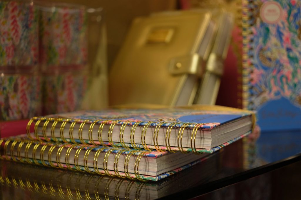 Lilly Pulitzer planner college essentials